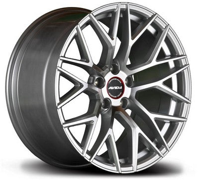 Avid 1 Wheels SL-03 Silver Machined Face 18x9.5 5x114.3 et38 cb73.1