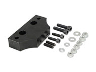 Billet aluminum solid transmission mount