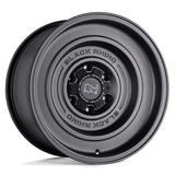 Black Rhino Hard Alloys BR SOLID 17X9.5 6X139 -12 112 M-F-BLK Wheels