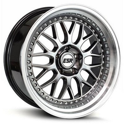 ESR SR01 HYPER BLACK/MACHINE LIP 18x9.5 5X120 ET22 CB74.1