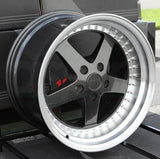 ESR Wheels SR04 GUNMETAL/MACHINE LIP 18x9.5 5X120 ET35 cb72.6