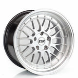 ESR Wheels SR05 HYPER SILVER/MACHINE LIP 18x9.5 5X114.3 ET22 cb72.6