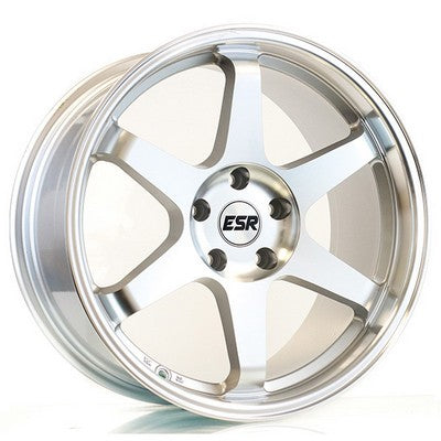 ESR Wheels SR07 MACHINE FACE/MACHINE LIP 19x8.5 5X114.3 ET30 cb72.6