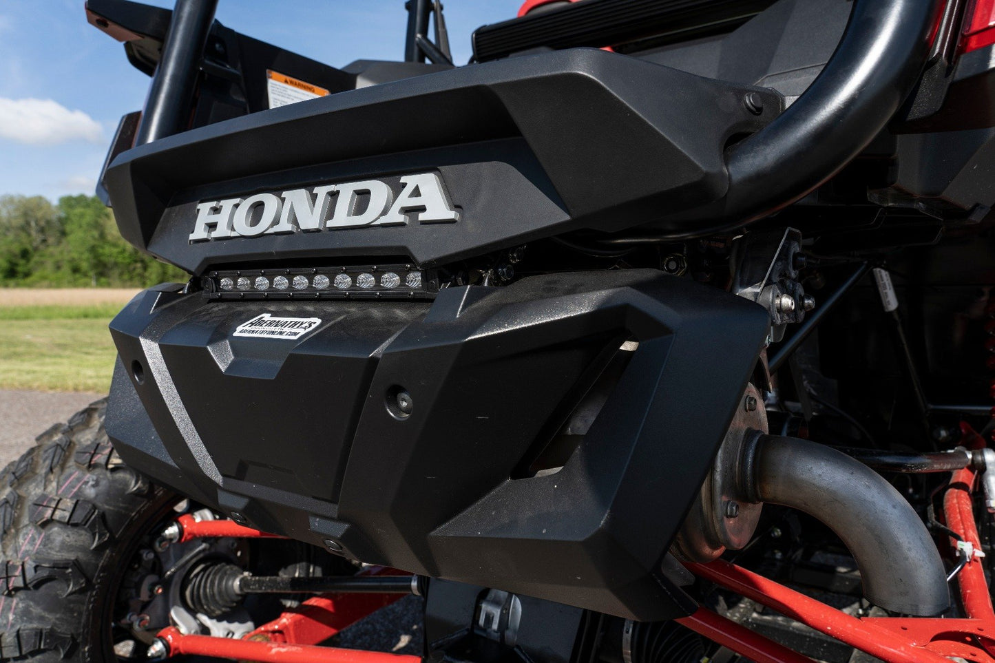 LED Light Kit | Rear Mount | 10" Black Slimline | Honda Talon 1000