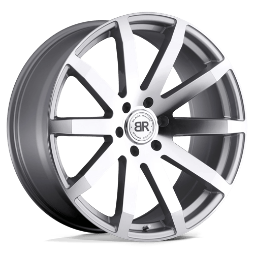 Black Rhino BRTRV 20X9 6X5.5 SLVR-MIR 15MM Wheels