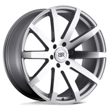 Black Rhino BRTRV 20X9 6X5.5 SLVR-MIR 15MM Wheels