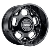 Black Rhino BRGUS 20X11.5 8X6.5 G-BLK-MILL -44MM Wheels