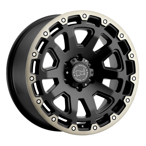 Black Rhino Hard Alloys BR RAZORBCK 20X12 6X139 -44 112 M-BK DDT Wheels
