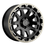 Black Rhino Hard Alloys BR RAZORBCK 20X12 6X139 -44 112 M-BK DDT Wheels