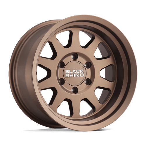 Black Rhino Hard Alloys STADIUM 16X8 6X5.5 112 -10 M-BRNZ Wheels