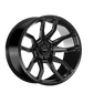 Torque Impact | Satin Black| 20x9 | 6x135 | -12mm