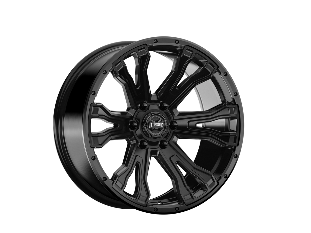 Torque Prime | Satin Black | 20x9 | 6x5.5 | -12mm