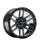 Torque Pritchett | Anthracite w/Black Lip | 20x9 | 6x5.5 | -12mm