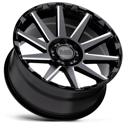 Black Rhino Hard Alloys BR TYPHOON 20X9.5 5X127 +2 71 G-BLK MLD Wheels
