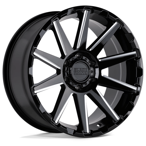 Black Rhino BRTYN 18X9.5 5X5.0 G-BLK-MILL -18MM Wheels