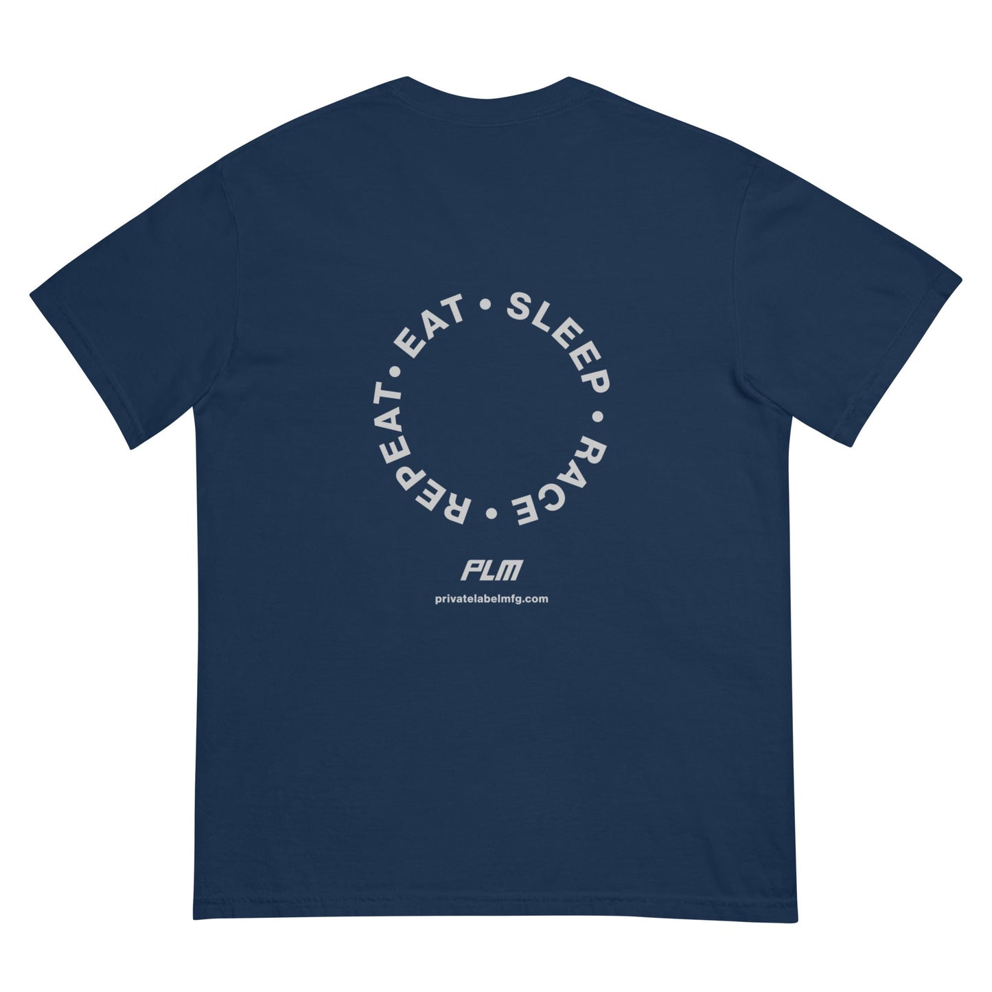 PLM Eat Sleep Race Repeat Circle