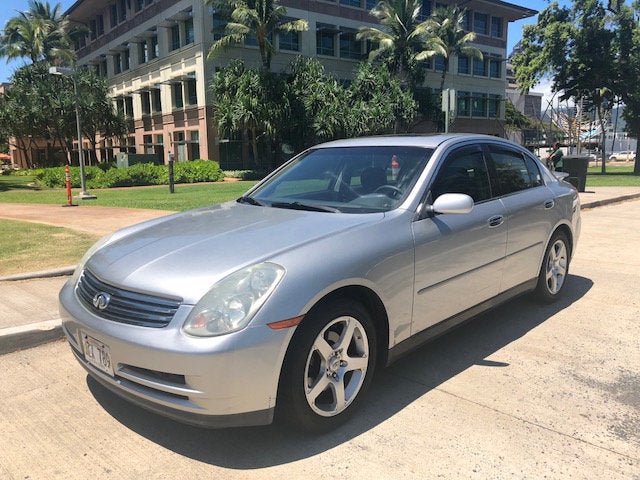 2003-2006 Infiniti G35 Sedan 2PC Side Splitters