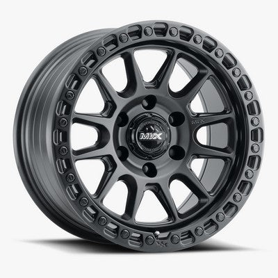 MVX VX12 Matte Black 17x9 6X139.7 et0 cb72.6