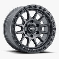 MVX VX12 Matte Graphite 18x9 6X139.7 et-12 cb72.6