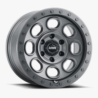 MVX VX80 Matte Graphite 17x9 5X127 et-12 cb72.6