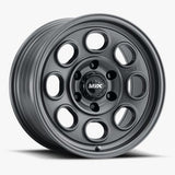 MVX VX81 Matte Graphite 17x8.5 6X139.7 et-12 cb72.6