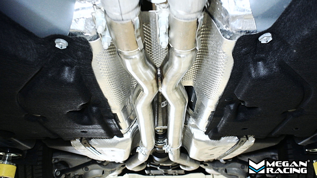 Ford Mustang 15-23 / 2024+ (GT, Dark Horse) X-Pipe – LW-MIDPIPE-FM24-X