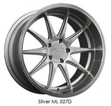 XXR 527D Silver / ML 18x9 5x114.3 et35 cb73.1