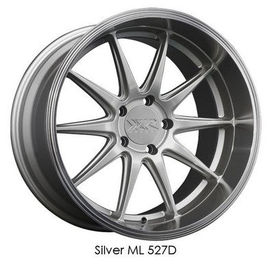 XXR Wheels 527D Silver / ML 18x9 5x114.3  et20 cb73.1