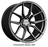 XXR 559 Chromium Black 18x8.5 5x114.3 et20 cb73.1