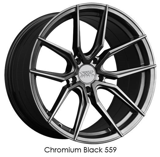 XXR Wheels 559 Chromium Black 20x8.5 5X114.3 ET38 CB73.1