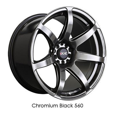 XXR 560 Chromium Black 18x8.5 5x100/5x114.3 et35 cb73.1