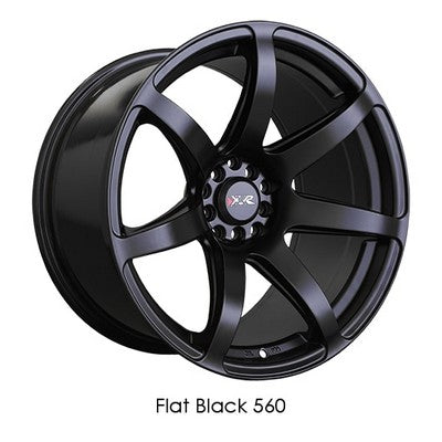 XXR 560 Flat Black 18x8.5 5x100/5x114.3 et20 cb73.1