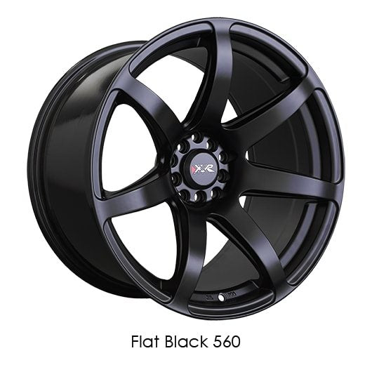 XXR Wheels 560 Flat Black 18x8.5 5X100/5X114.3 ET20 CB73.1