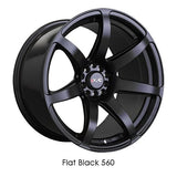 XXR Wheels 560 Flat Black 18x8.5 5X100/5X114.3 ET20 CB73.1