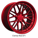 XXR 571 Candy Red 20x10.5 5x120 et35 cb73.1