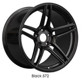 XXR 572 Black 18x8.5 5x108 et35 cb73.1