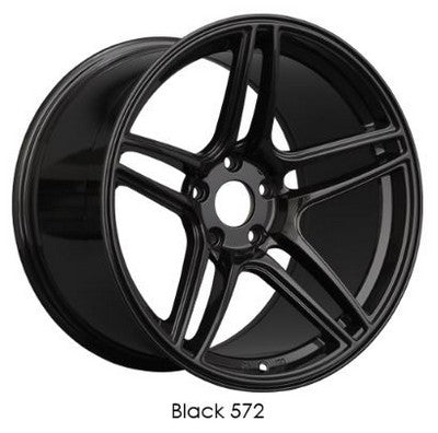 XXR 572 Black 18x9.5 5x114.3 et35 cb73.1