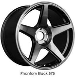 XXR 575 Phantom Black 18x10.5 5x114.3 et25 cb73.1