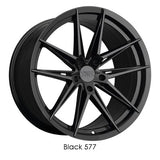 XXR 577 Black 18x8.5 5X114.3 et20 cb73.1
