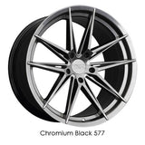 XXR 577 Chromium Black 18x8.5 5X112 et35 cb73.1
