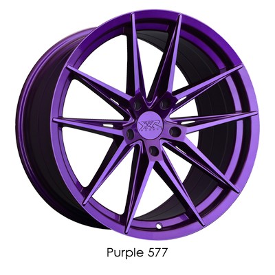 XXR 577 Purple 18x8.5 5X114.3 et35 cb73.1