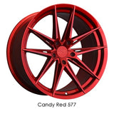 XXR 577 Candy Red 18x8.5 5X114.3 et35 cb73.1