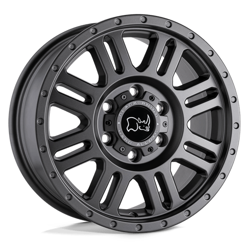 Black Rhino Hard Alloys YELLOWSTONE 16X8 6X130 +38 84 M-GNMTL Wheels