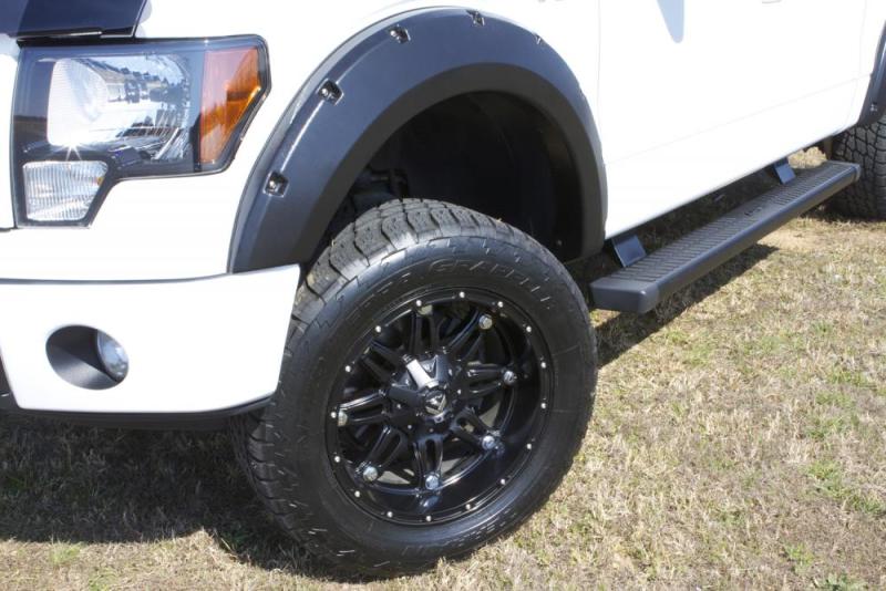 Lund 16-17 Toyota Tacoma RX-Rivet Style Textured Elite Series Fender Flares - Black (4 Pc.)