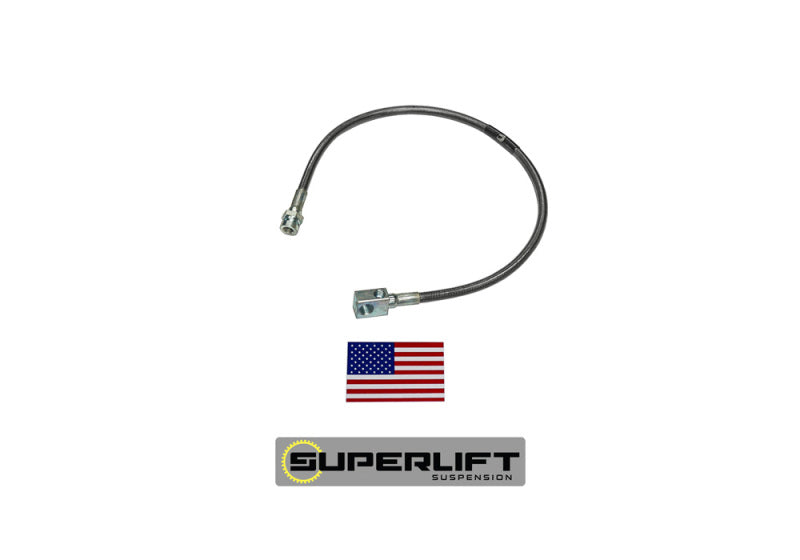 Superlift 78-79 Ford Bronco avec kit de levage 4-9 pouces (simple) Tuyau de frein pare-balles