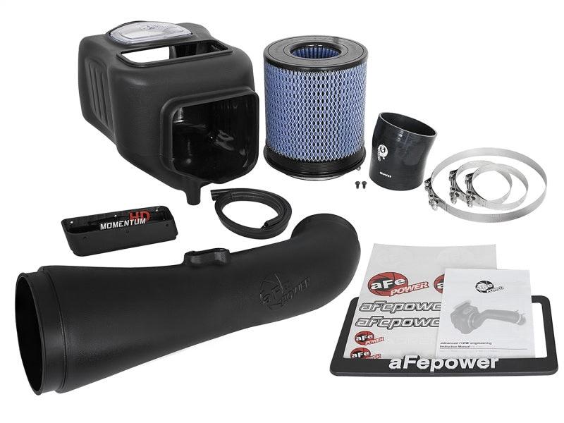 aFe Momentum HD Pro 10R Cold Air Intake System 2017 GM Diesel Trucks V8-6.6L L5P | Too Fast Autoparts | Order Online