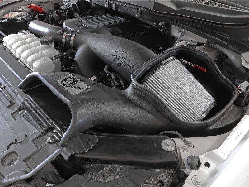 aFe MagnumFORCE Intake Stage-2 Pro DRY S 2021 Ford F-150 V6-3.5L (tt) | Too Fast Autoparts | Order Online