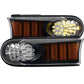 ANZO 2007-2013 Toyota Fj Cruiser LED Parking Lights Black w/ Amber Reflector | Too Fast Autoparts | Order Online | Canada & USA Shipping