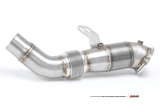 AMS Performance 2020+ Toyota Supra A90 Street Downpipe w/GESI Catalytic Converter | Too Fast Autoparts | Order Online