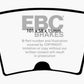 EBC 05-10 Chrysler 300C 5.7 Redstuff Rear Brake Pads